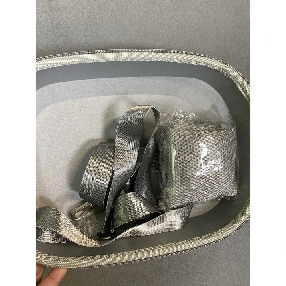 VR Headset Hard Case (Headset NOT Included) W/ Crossbody Strap & Dust Bag NWOT